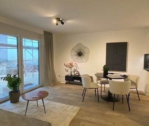 *Neubau* - Sehr helle 3-Zimmer Wohnung mit Balkon und Einbauküche!