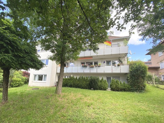 3- bis 4-Zimmer-ETW im Hochparterre mit Südbalkon und Garage