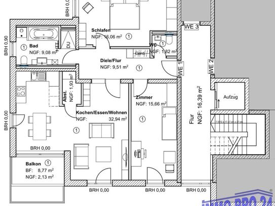 Neubau-Wohnung am Korbacher Stadtpark von privat zu vermieten