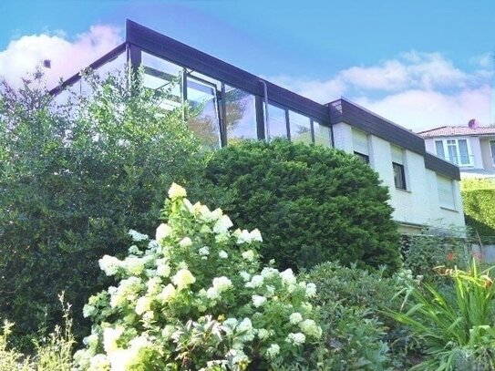 Großer Architektenbungalow in sonniger Höhenlage in Kassel am Brasselsberg