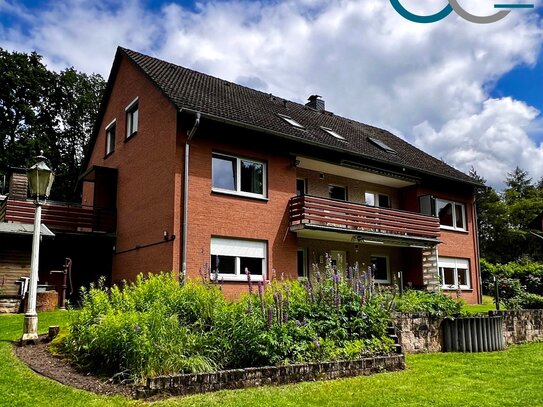 Schönes Einfamilienhaus mit Einliegerwhg. und Ausbaucharakter in traumhafter Waldrandlage von Lemke!