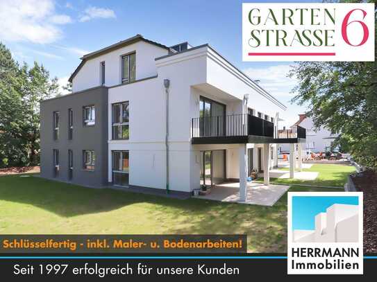 Barrierarme und schlüsselfertige 3-Zimmer-Wohnung im Staffelgeschoss mit Dachterrasse und Aufzug