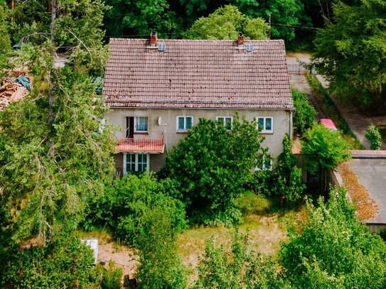 Zweifamilienhaus mit großem Grundstück in Bad Freienwalde OT Hohensaaten - Auch als Kapitalanlage!