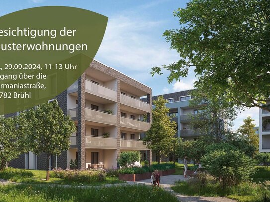 Mit eigenem Gartenbereich, ideal für Familien: Traumhafte 3-Zimmer-Wohnung in bester Lage