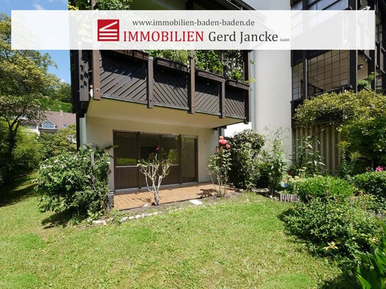 Baden-Baden, attraktiv geschnittene Drei-Zimmerwohnung mit Terrasse u. TG-Stellplatz!