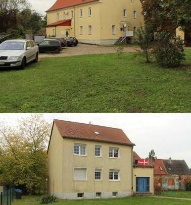 Zwei vermietete MFH mit 7 WE und einen Bauplatz für ein weiteres MFH mit 8 W; gelegen im Speckgürtel von Leipzig, ein...