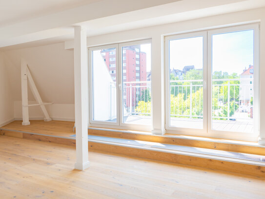 Traumhafte Stadtwohnung mit Dachterrasse am Blücherplatz