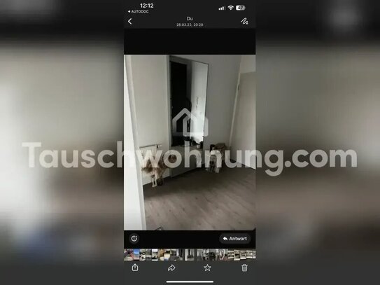 [TAUSCHWOHNUNG] 2 Zimmer Dachgeschosswohnung mit Balkon