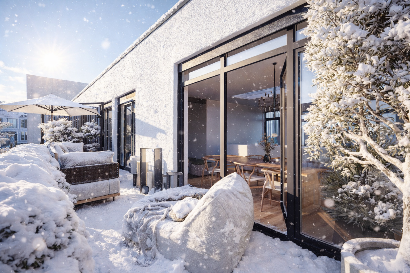 Lebensqualität auf Ihrer neuen Dachterrasse