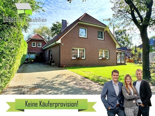 Uplengen: Modernisiertes Wohnhaus mit Sauna, Kamin und viel Platz!