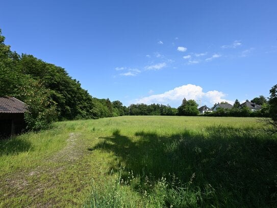 Grundstück mit Altbestand in ruhiger Lage