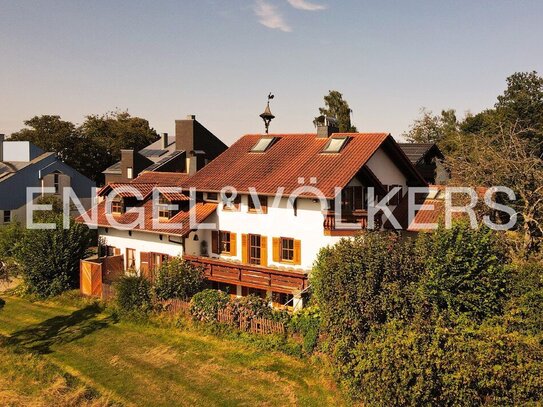 Bayerisches Lebensgefühl inmitten des Saarlands! Landhaus in idyllischer Waldrandlage von Ottweiler!