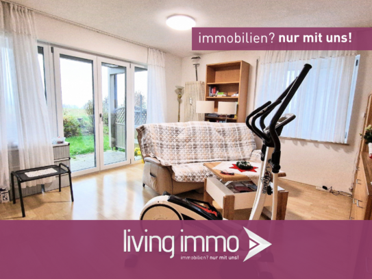 2-Zimmer Wohnung mit Terrasse und Blick ins Grüne