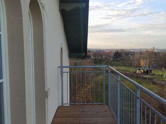 Exklusive 5-Zimmer-Mietwohnung mit Balkon & Turmzimmer - Meißen Spaar - MW9e/02/03