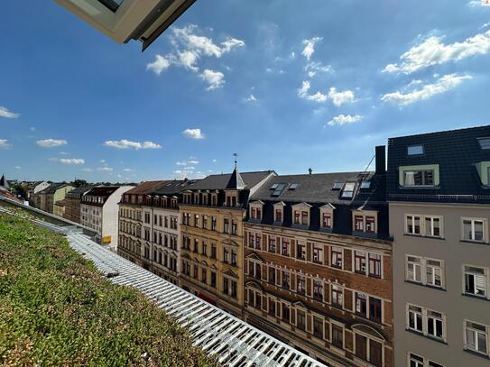 gz-i.de: Erstbezug in Maisonette-Dachgeschoss mit Dachterrasse im Hechtviertel!