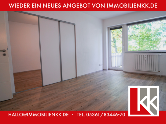 Rabenberg: Modern sanierte 2-Zimmer-Wohnung mit kleinem Balkon