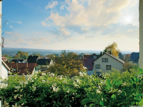 Großzügige Maisonette mit einem Ausblick bis zu den Alpen!