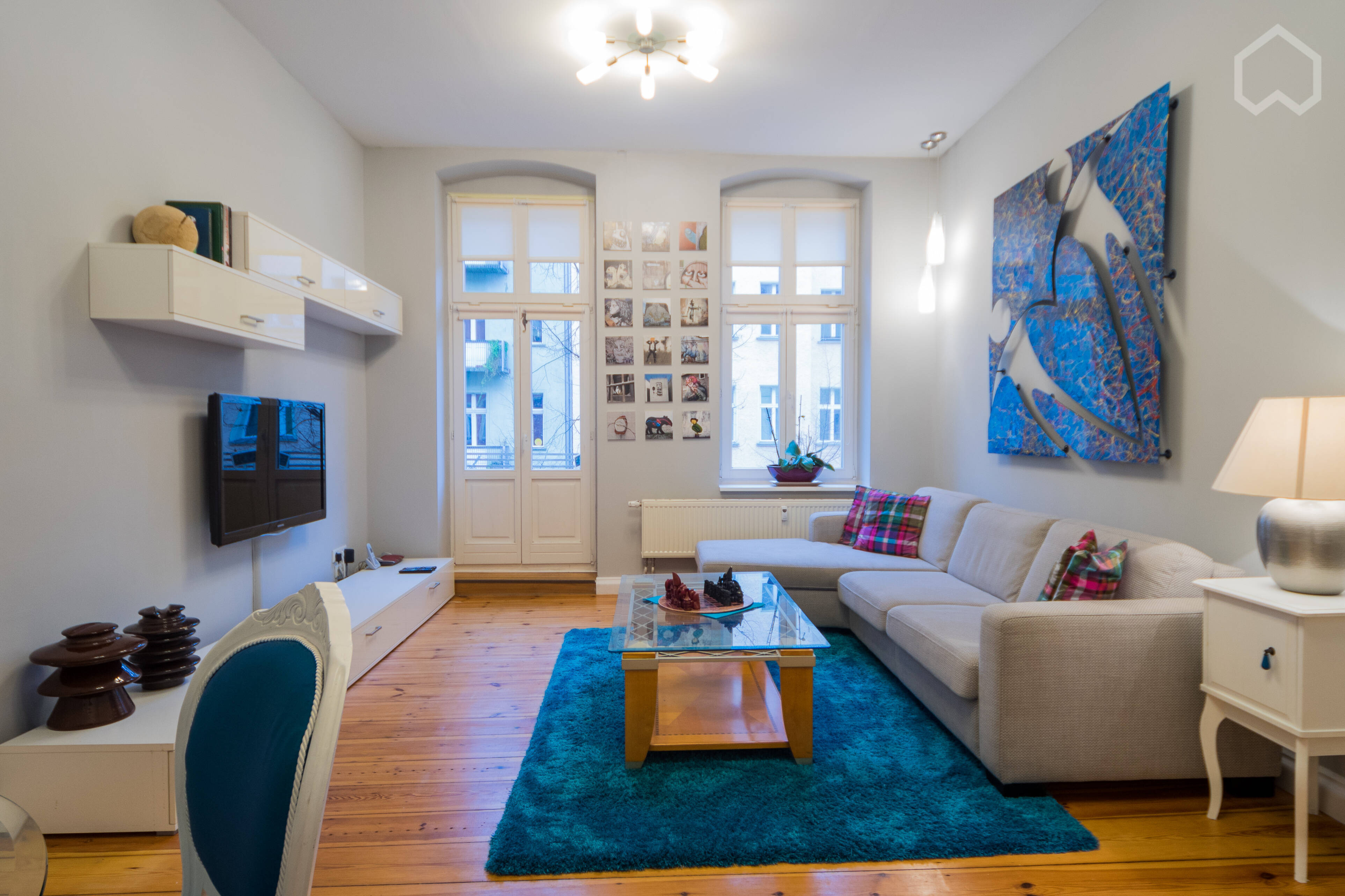 Charmante & ruhige Wohnung auf Zeit im schick Simon-Dach Kiez im Zentrum von Friedrichshain (Berlin) - Photo 1