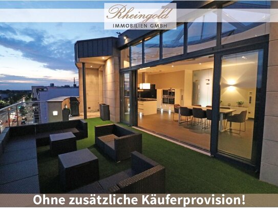 Magie aus Raum und Licht: Wohnjuwel mit Panoramablick Penthouse, Dachterrasse,2 Garagen, Aufzug