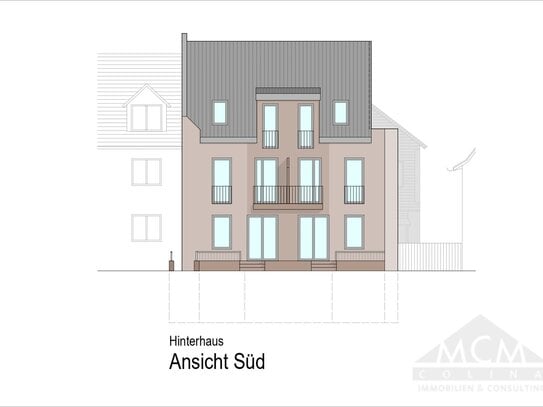 Reihenendhaus auf einem schönen Gartengrundstück ruhig in zweiter Reihe - Neubau-Erstbezug- KFW 40-Standard