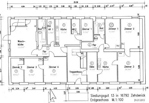 3-Raum-Wohnung zu vermieten