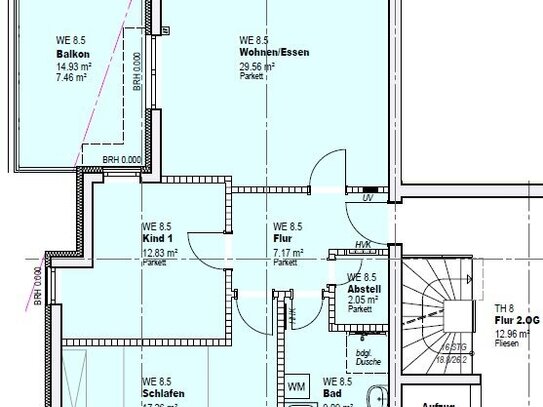 3-Zimmer Eigentumswohnung im 2.Obergeschoss - barrierefrei mit Aufzug und Tiefgarage in Jena-Ost