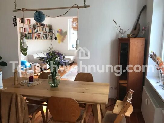 [TAUSCHWOHNUNG] Schöne helle Altbauwohnung mit Balkon in Parknähe