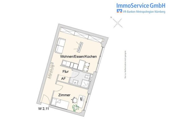 Ansprechende Wohnanlage im Nürnberg Nord: 53 stilvolle Neubau-ETW und 10 Büroeinheiten in Stadtlage!