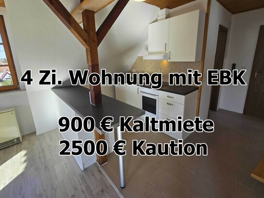 ab sofort - renovierte 4 Zimmer DG-Wohnung in Balingen-Dürrwangen