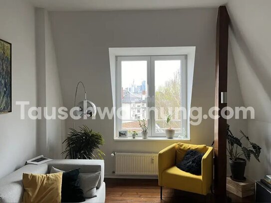 [TAUSCHWOHNUNG] 3,5 Zimmer im Frankfurter Nordend gegen 2 Zimmer in München