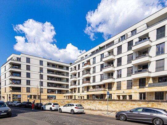 Tolle Familienwohnung in bester Citylage! Neubau mit TG, EBK, Balkon, Parkett, 3 Bädern, etc.