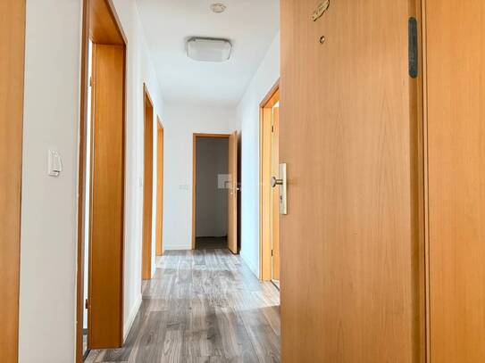 Zentral wohnen, flexibel leben: 3-Zimmer-Wohnung für Singles, Paare oder mit Kind