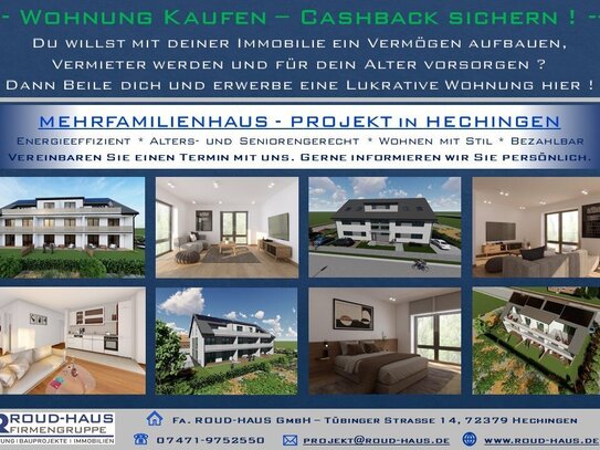 -- Wohnung Kaufen – Cashback sichern ! --