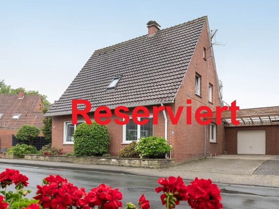 Vrijstaande woning met garage nabij Bad Bentheim