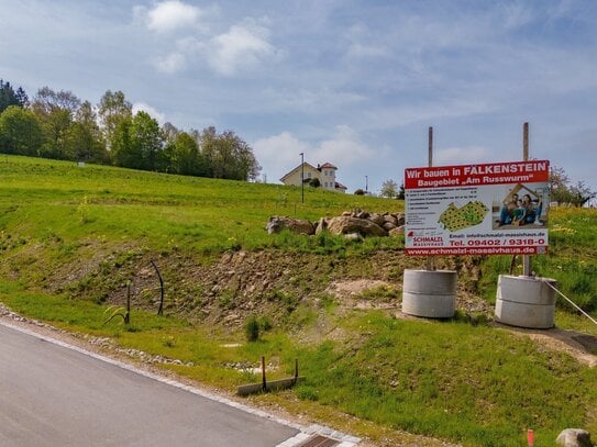 Grundstück in Falkenstein im BG Am Rußwurm II, Parzelle A3 für DHH