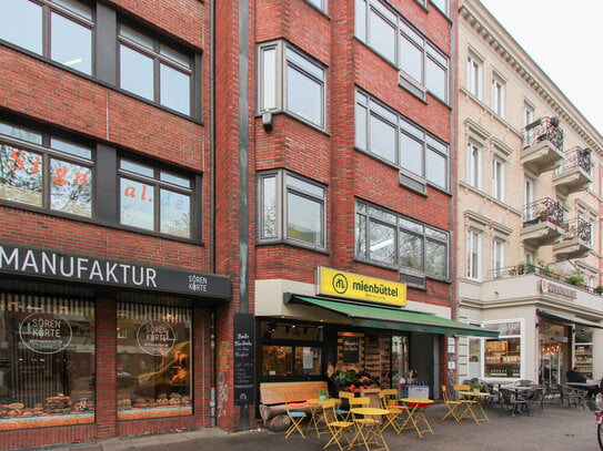 Zentrale Büro-/Praxisfläche mit Balkon