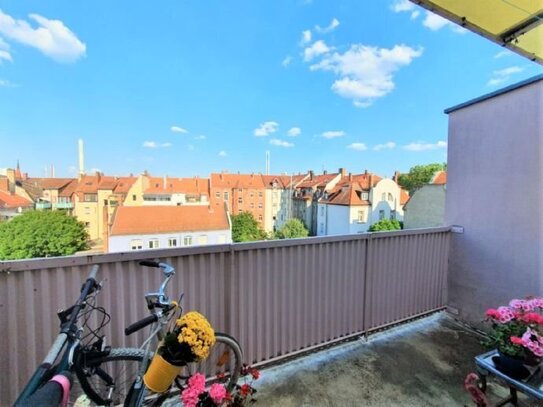 1-ZIMMER-WOHNUNG MIT BALKON UND KLEINER KÜCHE - DIREKT IM ZENTRUM IN 90439 NÜRNBERG