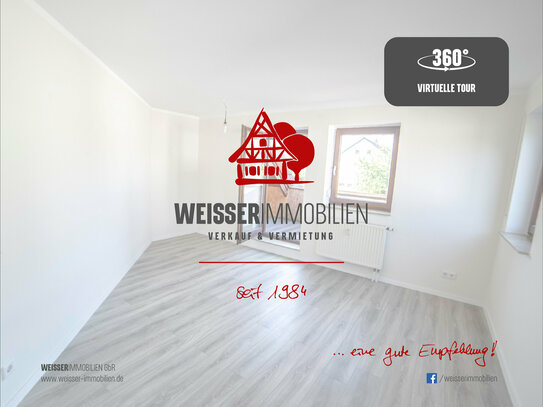 Helle und freundliche 3,5-Zimmermaisonette mit Loggia und Garage