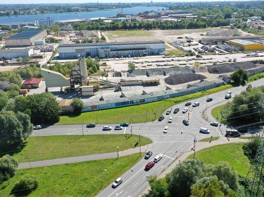 Werbefläche am vielbefahrenem Verkehrsknoten Schmarler Damm - Rostock mit 25.000 PKW