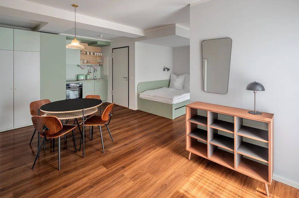 Stilvolle 1-Zimmer-Wohnung mit Terasse zur unbefristeten Miete im RIX Neukölln - Foto 1