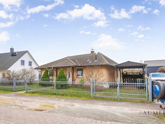 Moderner Bungalow im hübschen "Storchendorf Linum"