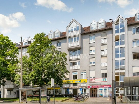 Attraktive 1-Zimmer-Wohnung mit Pantryküche, Balkon und Stellplatz in Schweinau