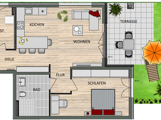 Modernes Wohnen eingebettet in das Bergische Land - Ihre barrierefreie Traumwohnung zum Kauf!