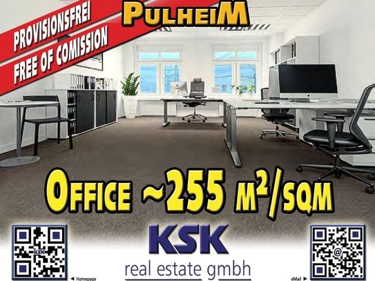 Moderne Büros, verkehrsgünstige Lage ~255 m²/sqm - Modern offices, convenient location