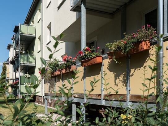 Hübsche Wohnung mit Balkon + Loggia und Stellplatz