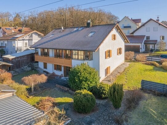 Gepflegtes Einfamilienhaus mit ausgebauten Dachstudio in sehr ruhiger Lage von Lobsing