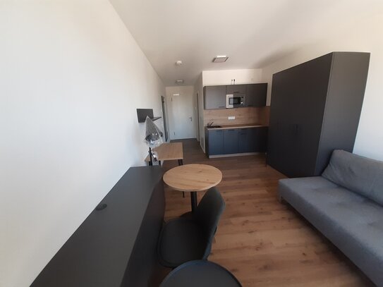 Exclusives 1Zi Apartment möbliert mit wunderbarem Blick über Nürnberg