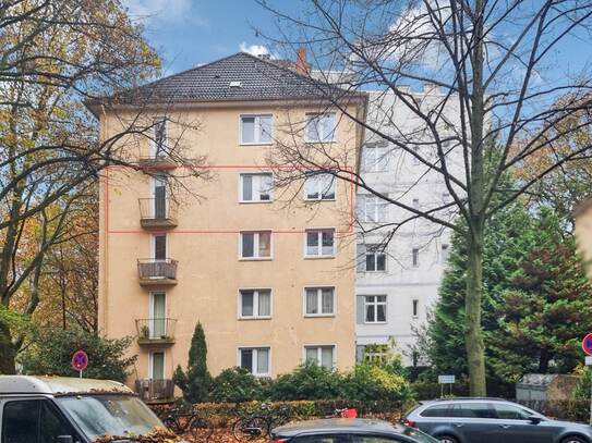 Moderne 2 Zimmerwohnung mit neuer Einbauküche, einem Balkon im Herzen Hamburg-Eimsbüttel!