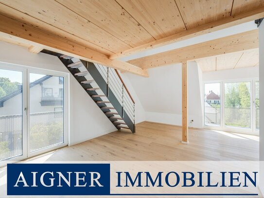 AIGNER - Sonnige 2,5 Zimmer Dachgeschoss-Maisonette Neubauwohnung in Untermenzing