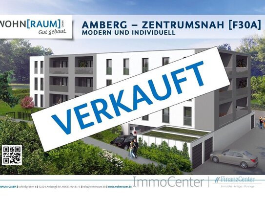 AMBERG - ZENTRUMSNAH [F30A] - Neubauprojekt - barrierefrei, energieeffizent und ruhiges Wohnen - VERKAUFT